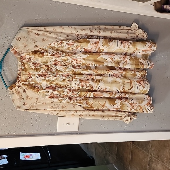 Entro womens boho blouse XL NWT - Picture 5 of 5